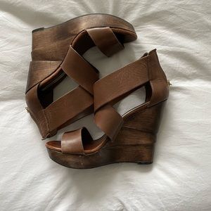 Diane von Furstenburg Wedge Sandals